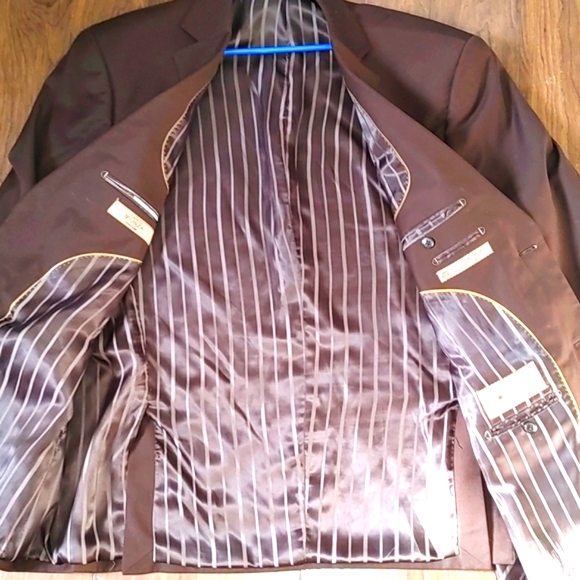 ITALIAN SUIT JACKET HAND TAILORED HIGH QUALITY - Picture 3 of 9